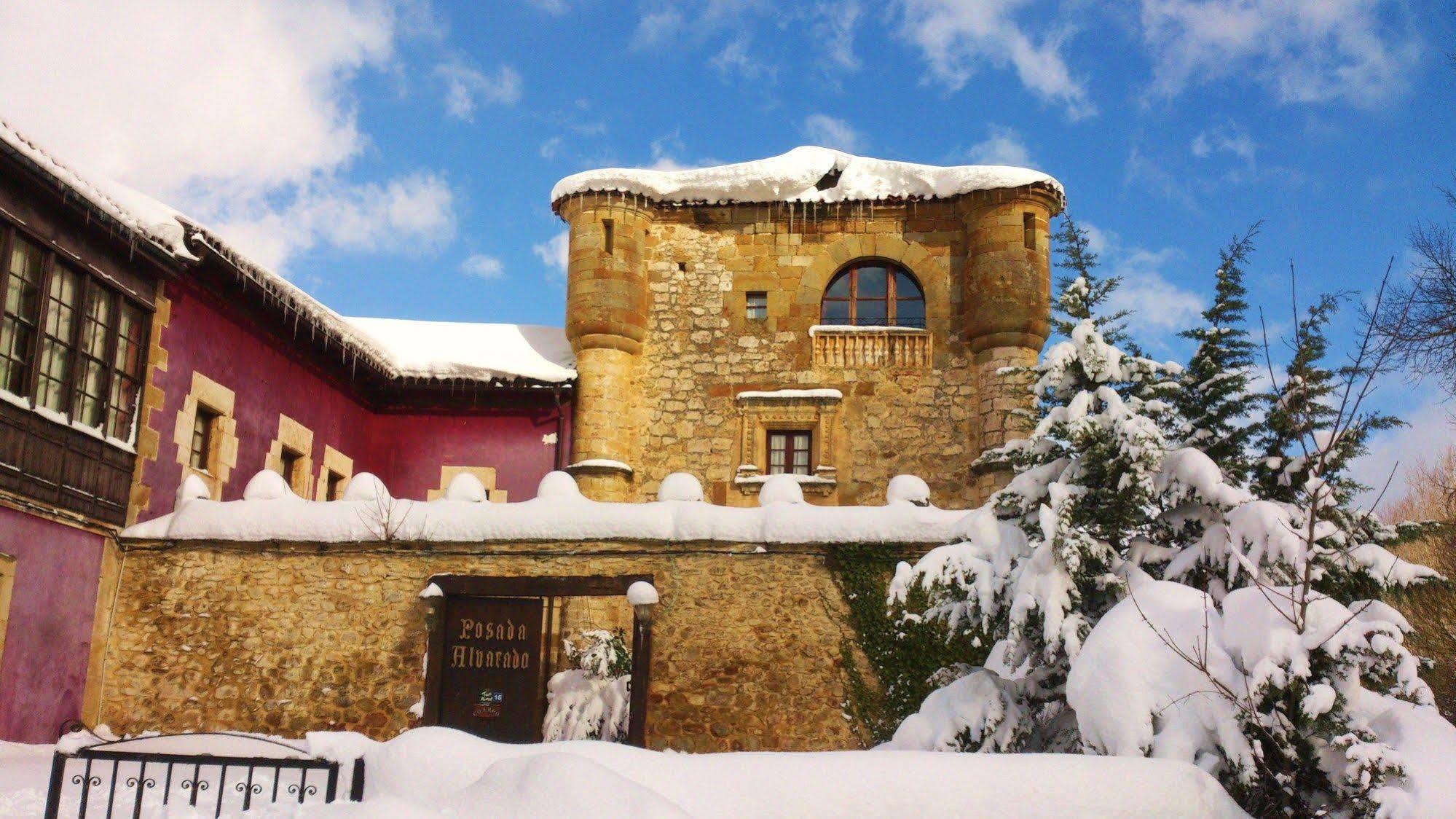 Palacio De Los Alvarado En Las Merindades El Ribero Dış mekan fotoğraf